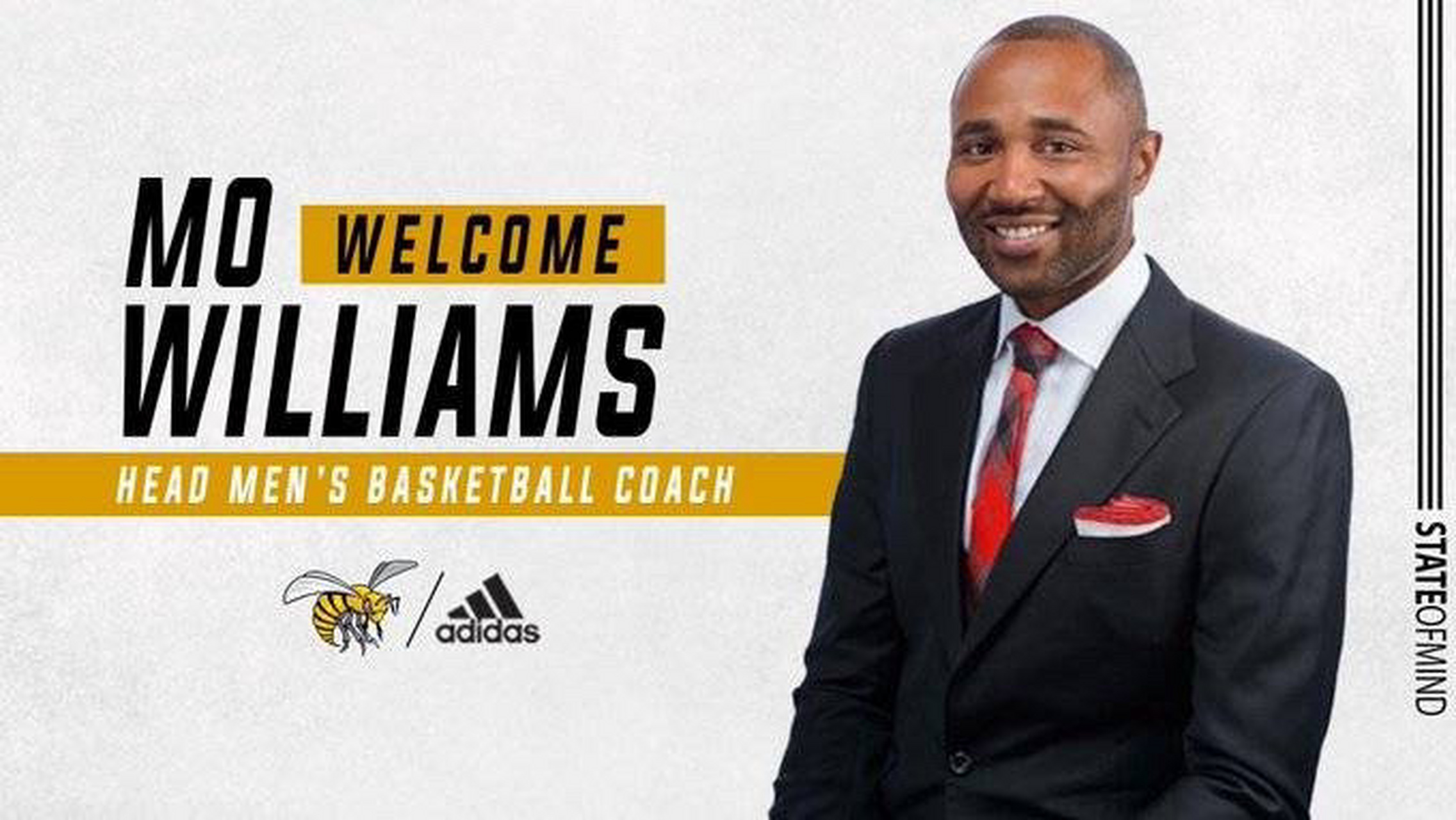 前nba球员莫·威廉姆斯在社媒上宣布,自己成为阿拉巴马州立大学男篮
