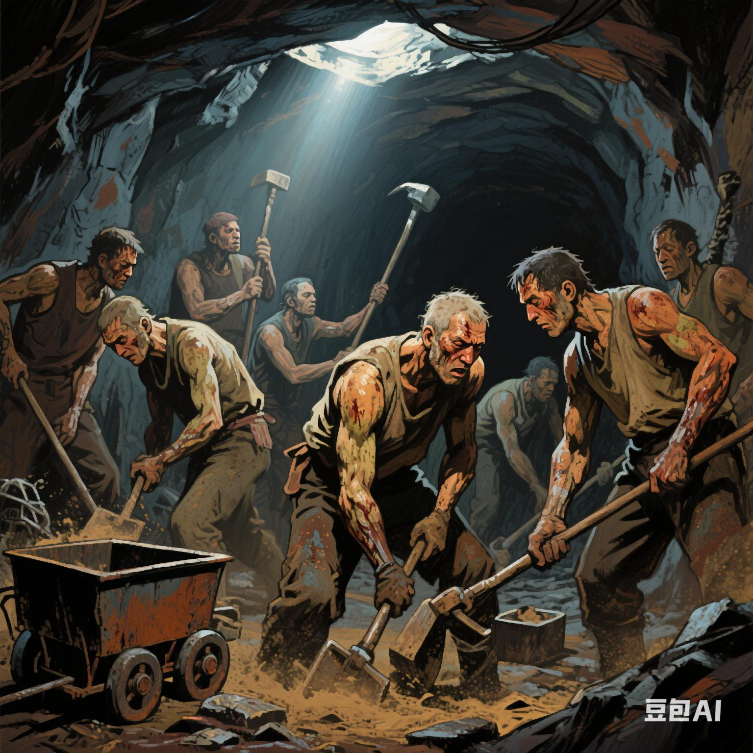 成为西方殖民者掠夺劳动力的重灾区