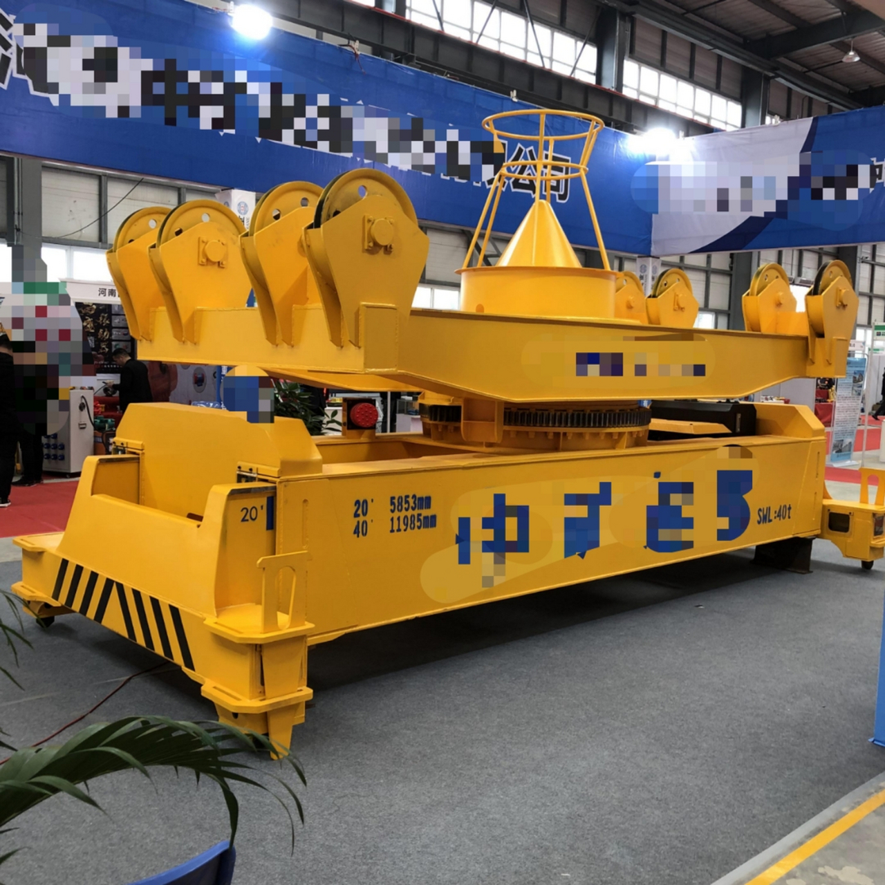 swl-40t集装箱吊具,40尺集装箱吊具,40t集装箱行吊 港口码头装卸吊运