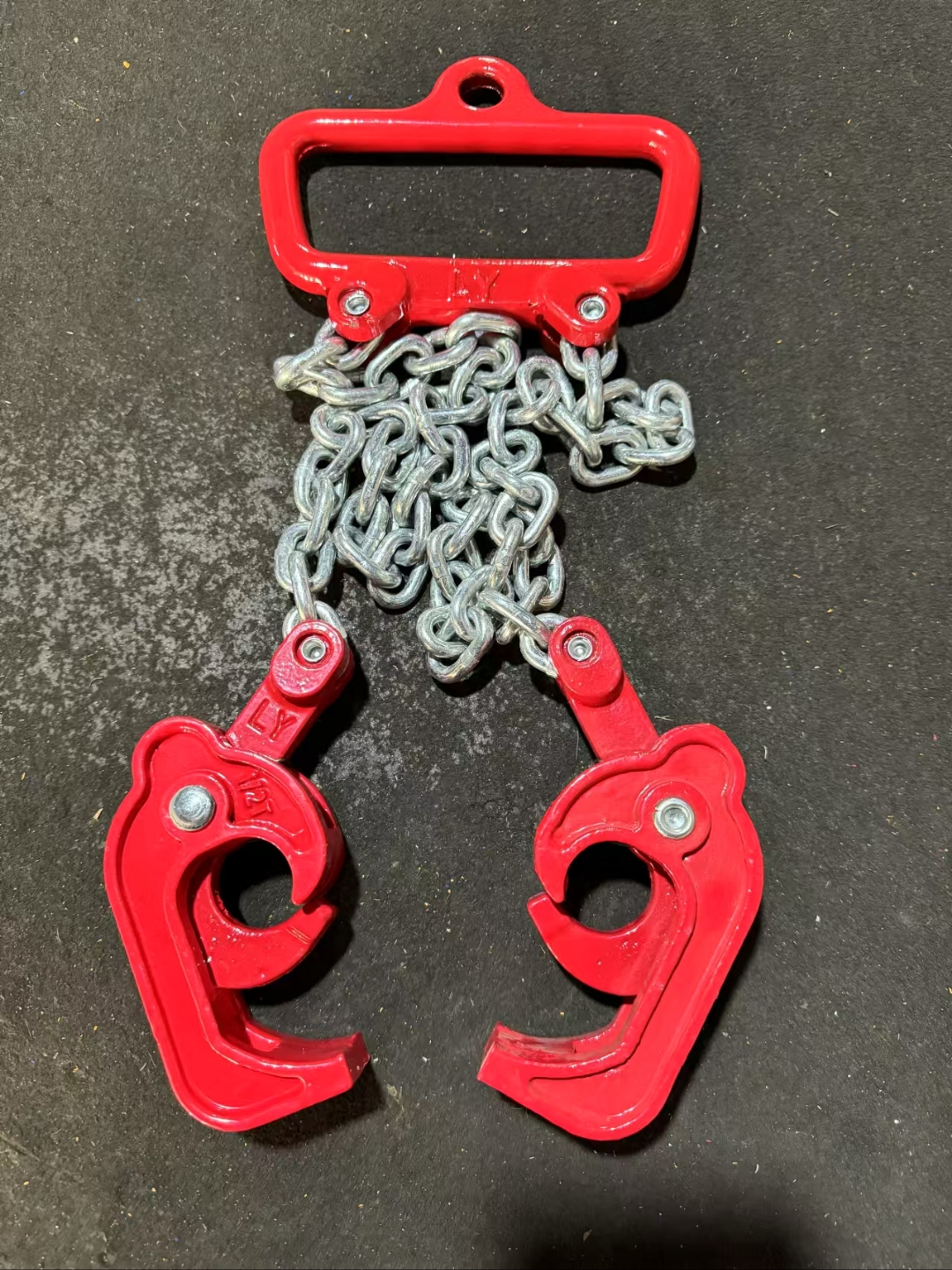 油桶吊钳叉车油桶钳吊具铁桶夹具吊钩双链夹子塑料桶夹具抓桶器,油桶