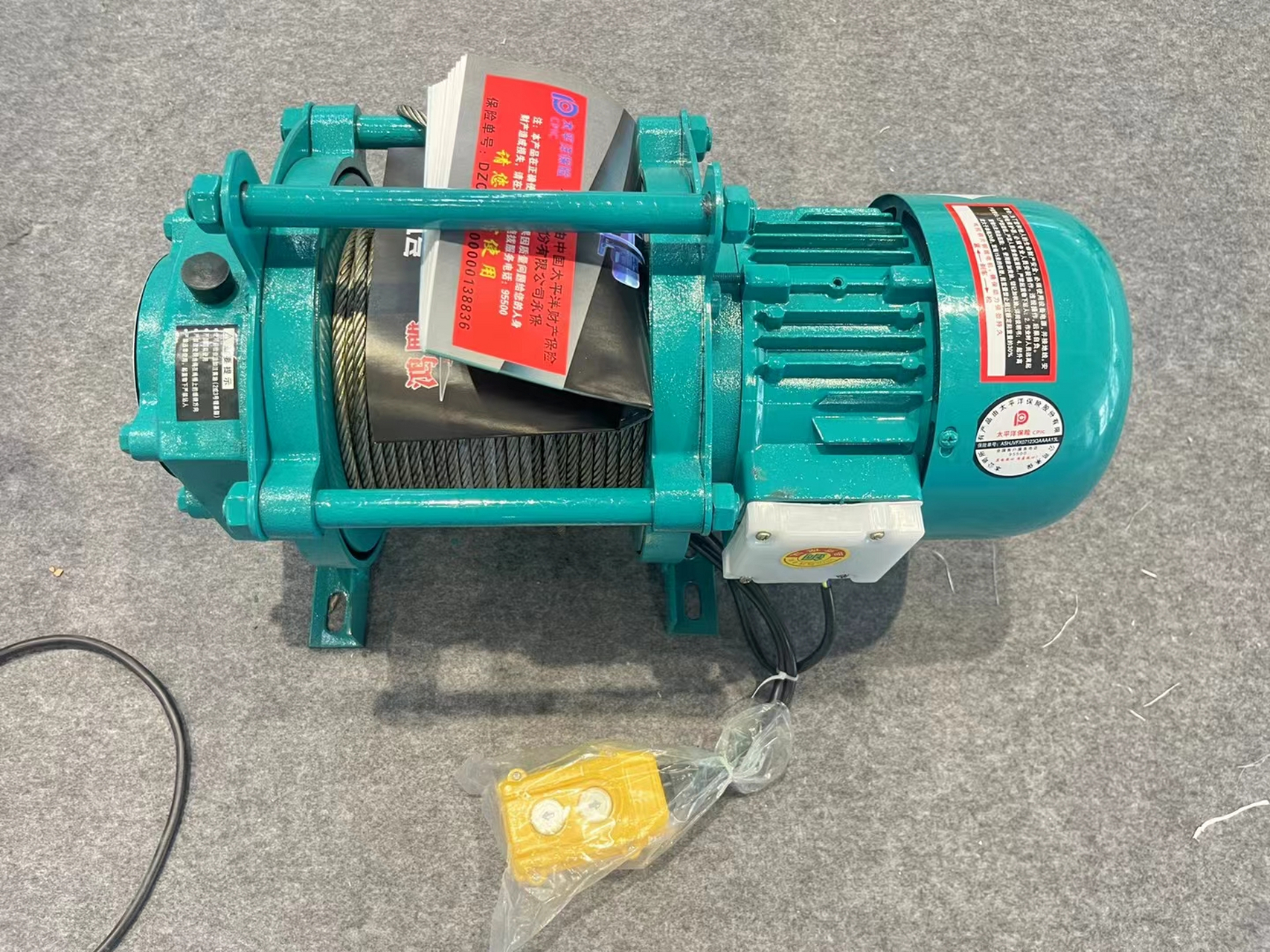 16吨9米电动葫芦,多功能提升机,油泵电机,电缆卷筒长期堵转力矩电机