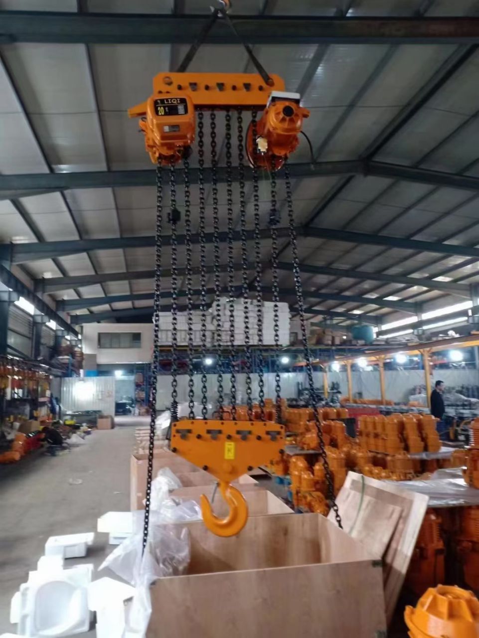 [20吨环链电动葫芦]和[60吨汽车吊起重机吊钩组]!