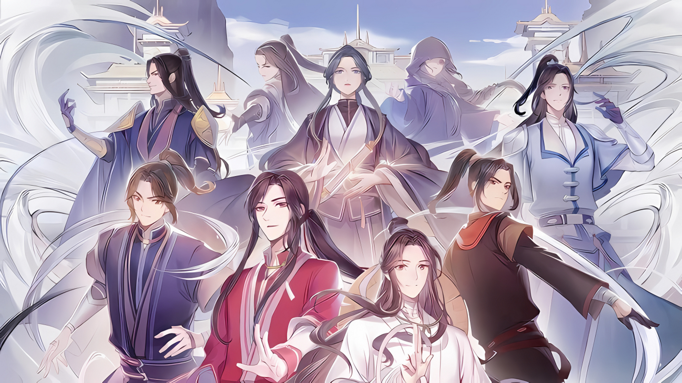 多人图集!#天官赐福