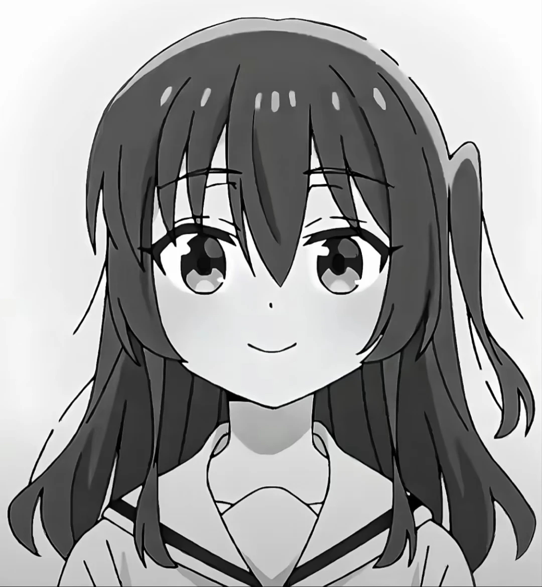 喜多遗照黑白高清