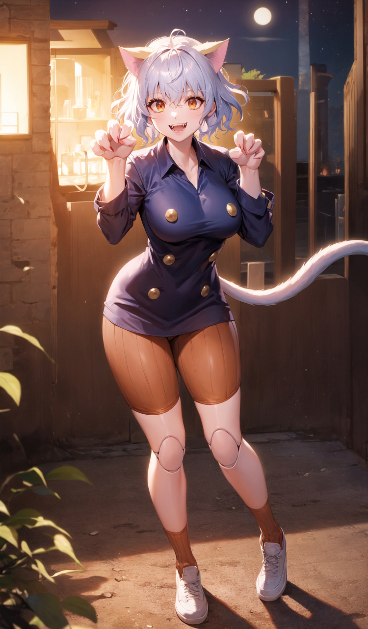 全职猎人,猫女尼飞比特,王的忠诚护卫,厕所战神西索请求出战.