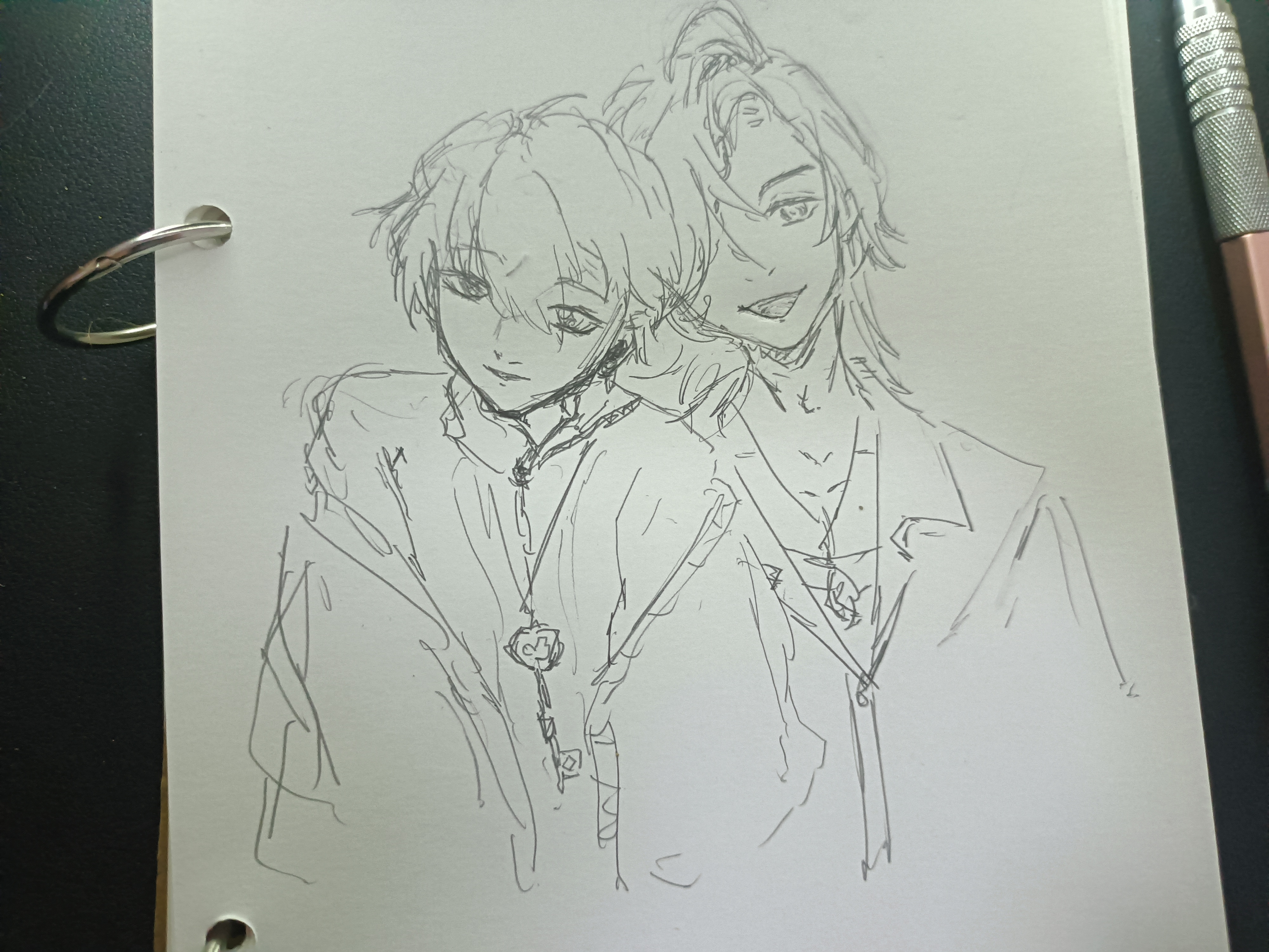 挺招这种类型喜欢的啊(若有所思.) 所以简单画点.