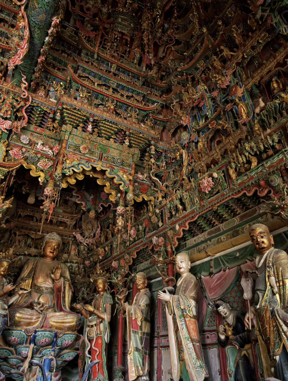 山西临汾小西天旅游景点
