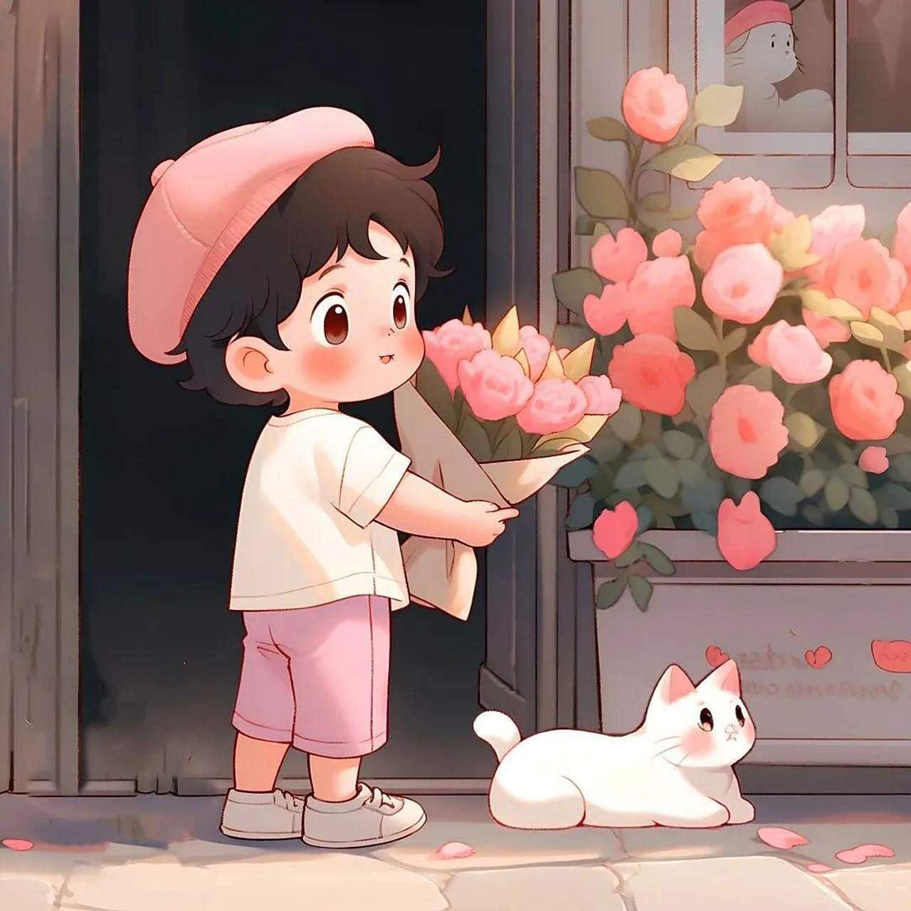 超级喜欢的情侣头像!看了很舒服