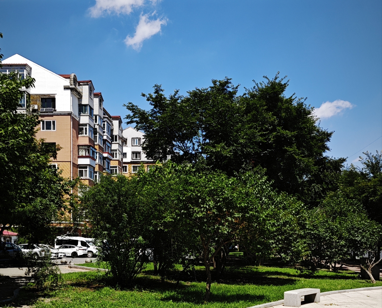 东北,天蓝得不像话