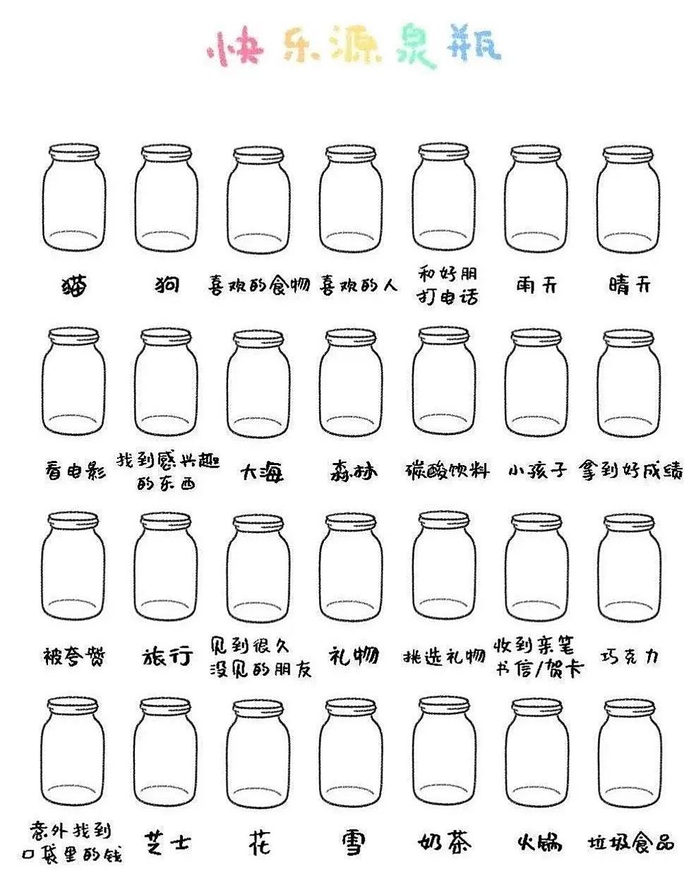 大家一起来涂快乐源泉小瓶子呀![坏笑][坏笑]