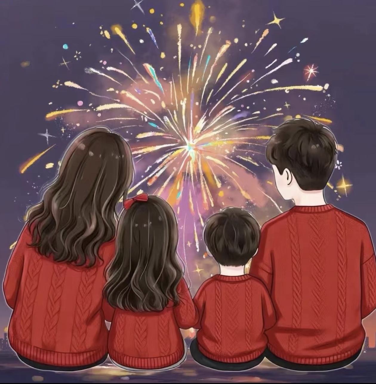 家庭幸福才让人羡慕