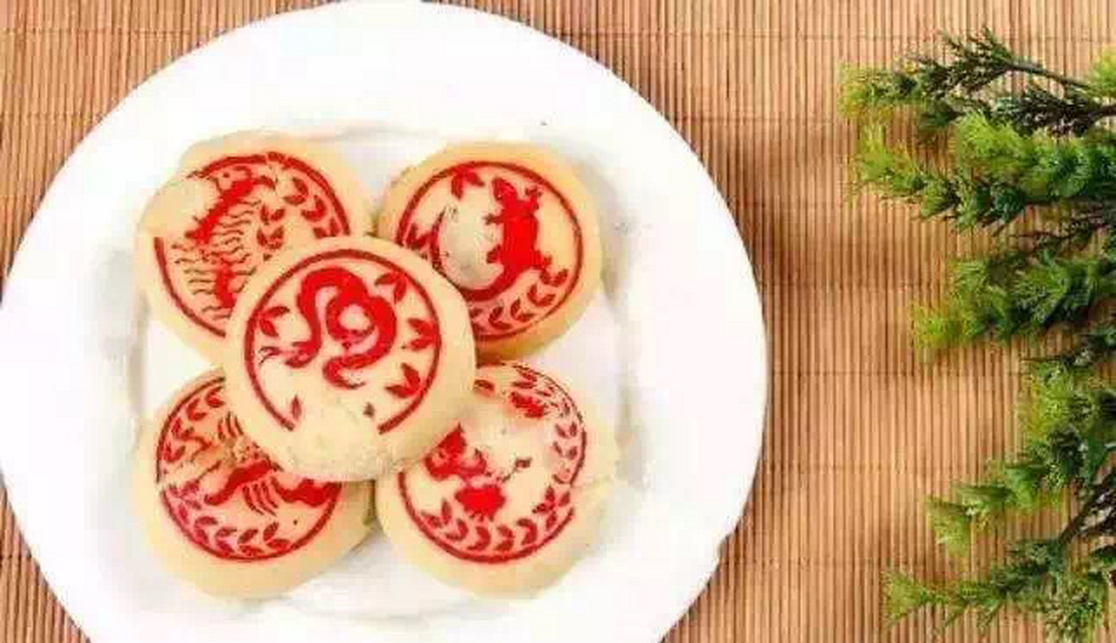 国风好时节# 北京人还讲究吃五毒饼.