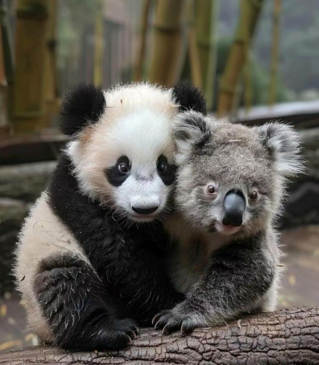 小可爱抱抱小可爱,可可爱爱!  图网侵删