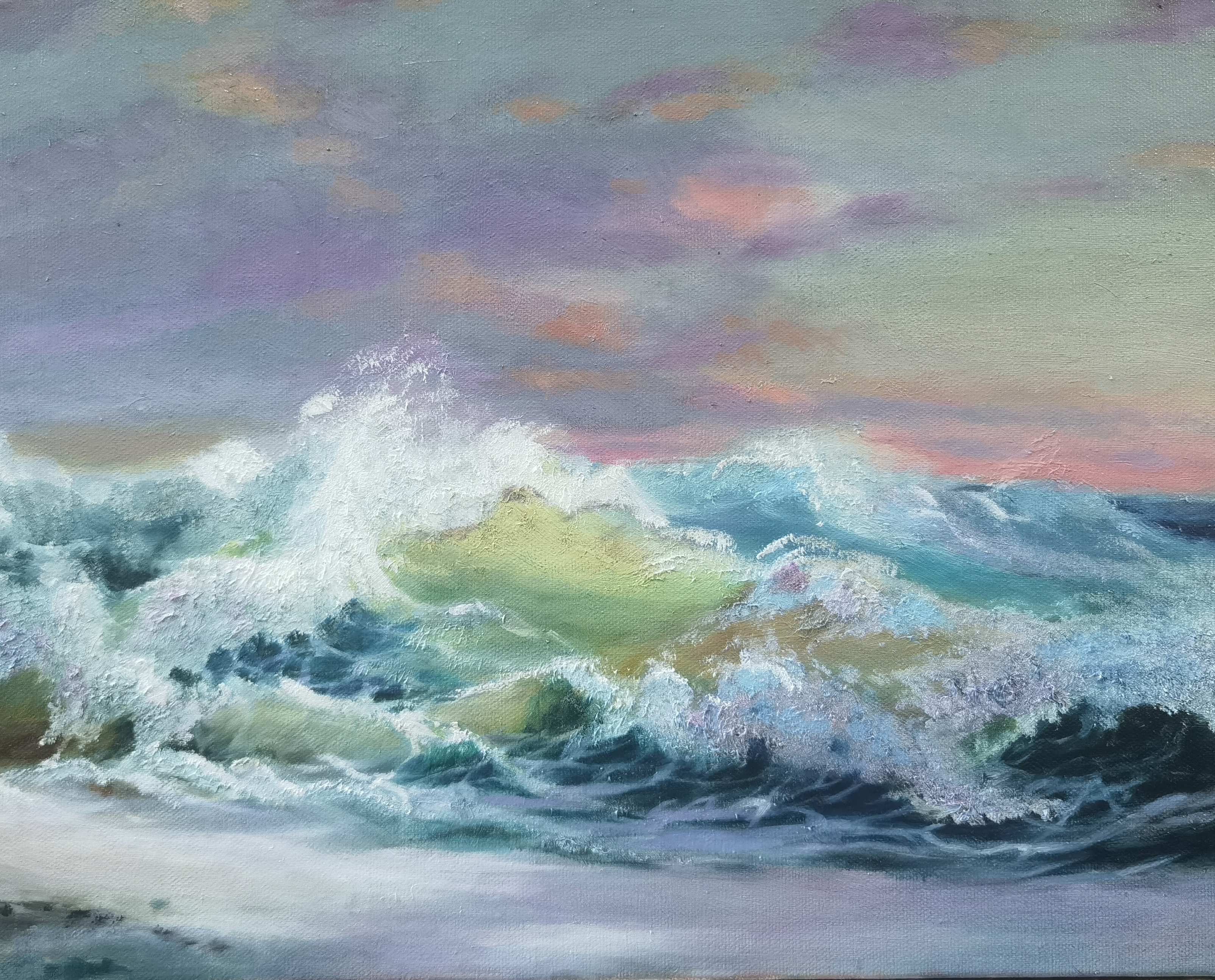 油画  风景 40cm*50cm