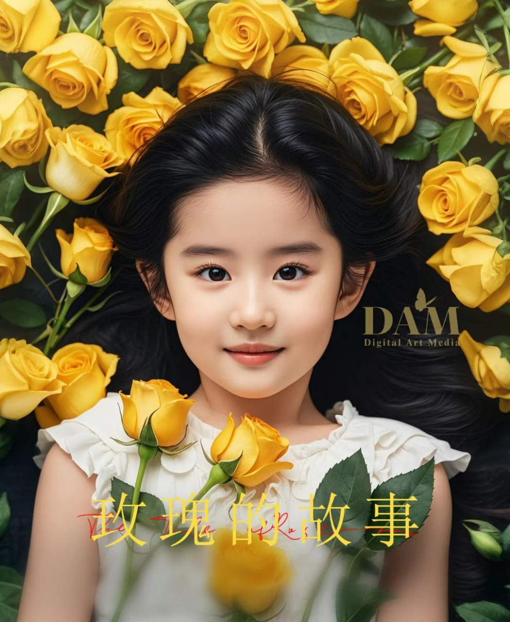 《玫瑰的故事》扮演刘亦菲的女儿,太漂亮了!是未来的小明星啊!