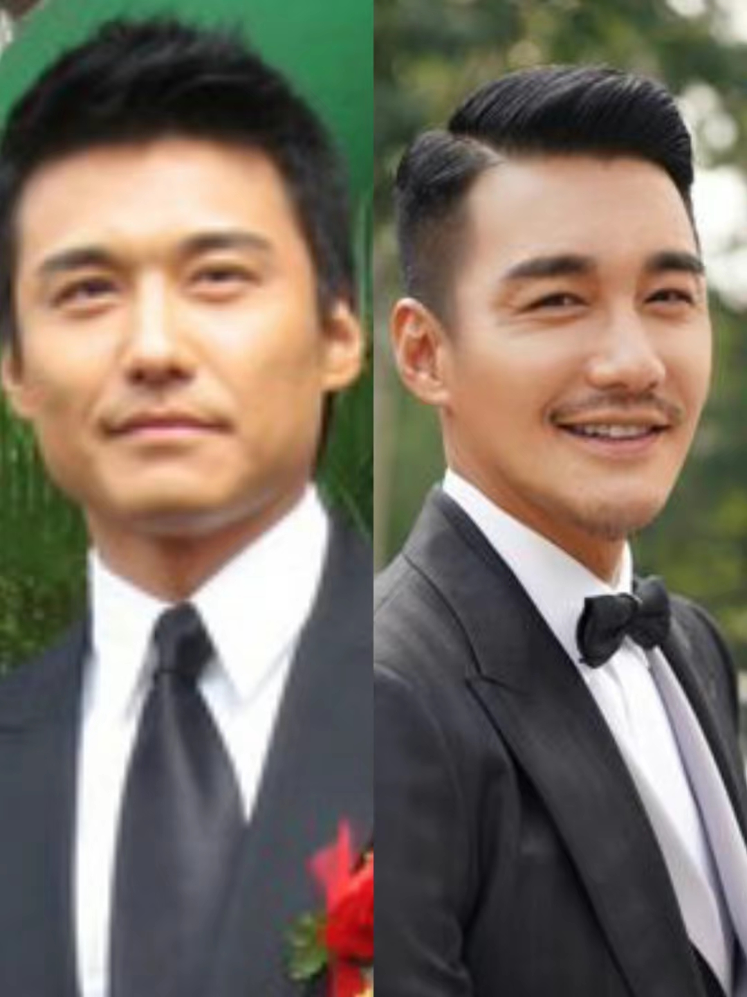 成功,年轻时很少看他,但几十年后再次看到,第一感觉是胡兵越老越帅了