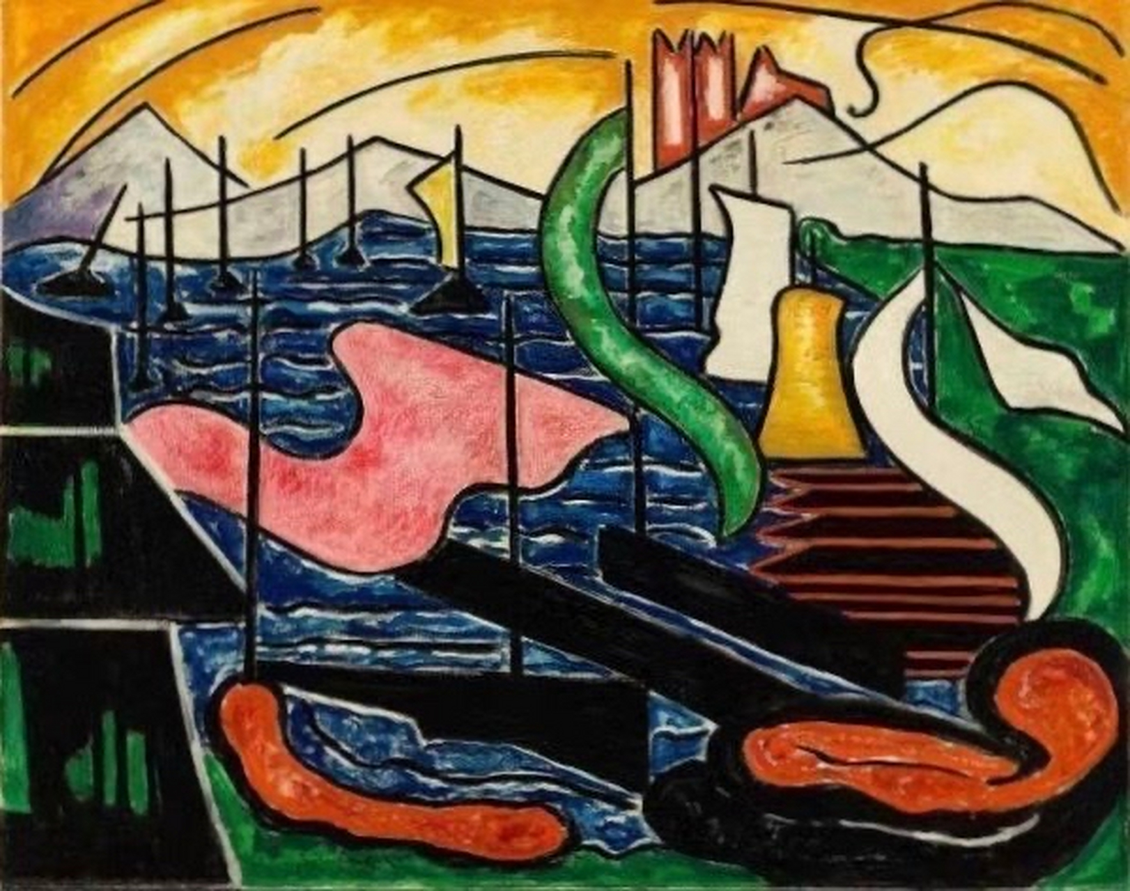 荷兰现代主义画家1876-1923jacoba van heemskerck绘画作品欣赏,用