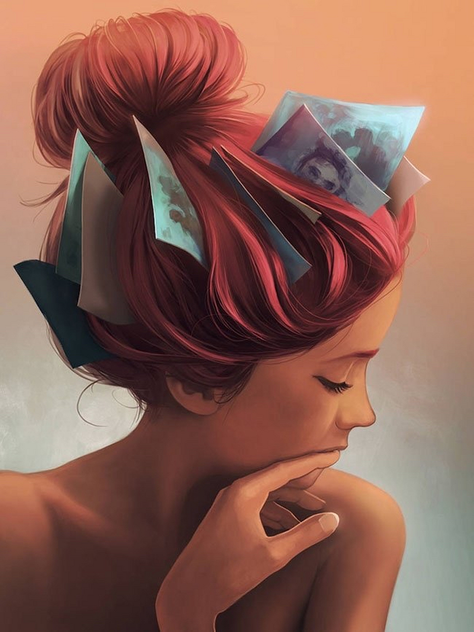 超现实概念插画 | 插画师 cyril rolando #插画# #插画作品# #绘画