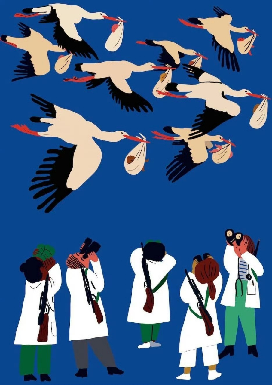 挪威插画师mari kanstad johnson绘画作品欣赏 #绘画# #绘画欣赏