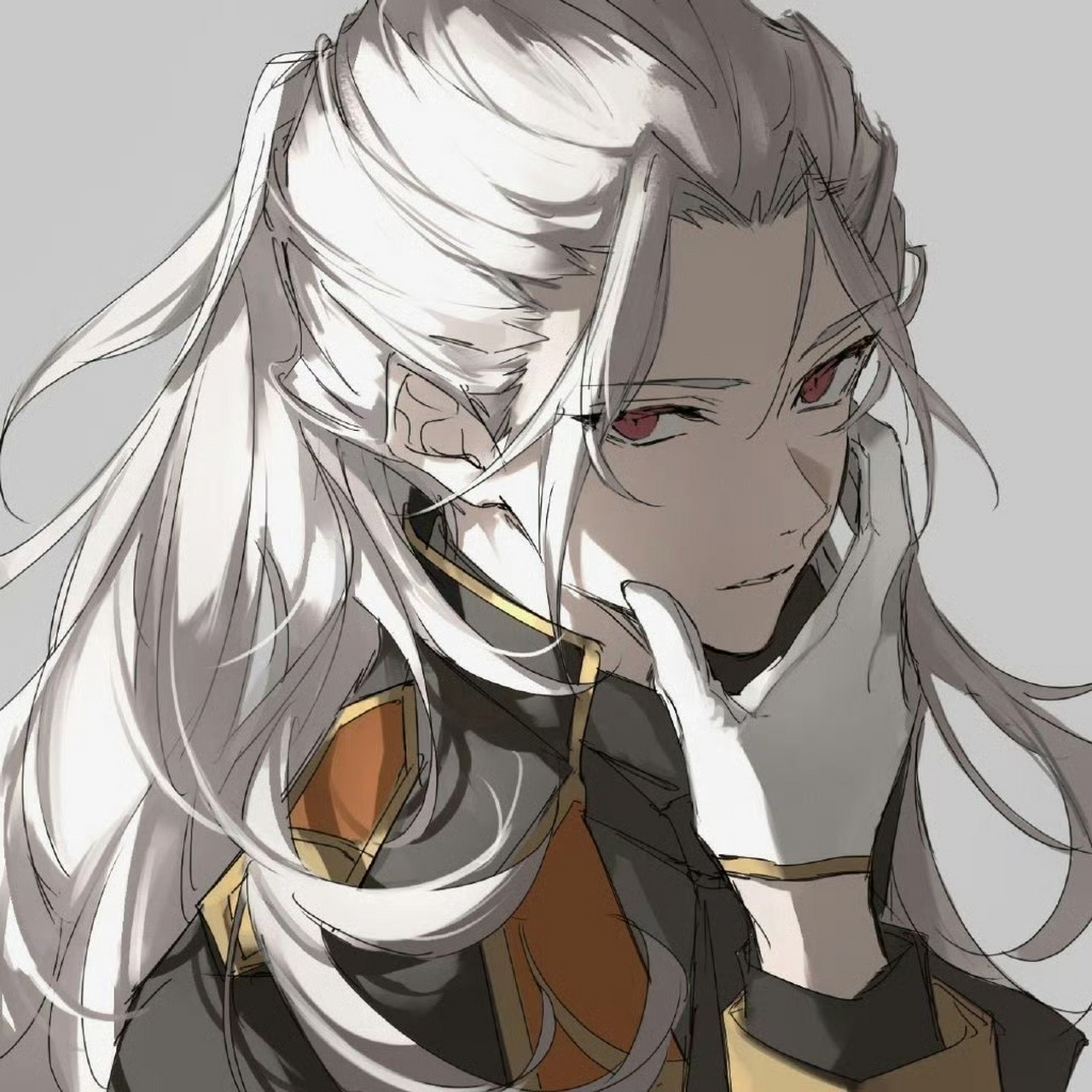 白发帅哥 好帅 x:mzc1785 #咒术回战# #跨年创作挑战赛