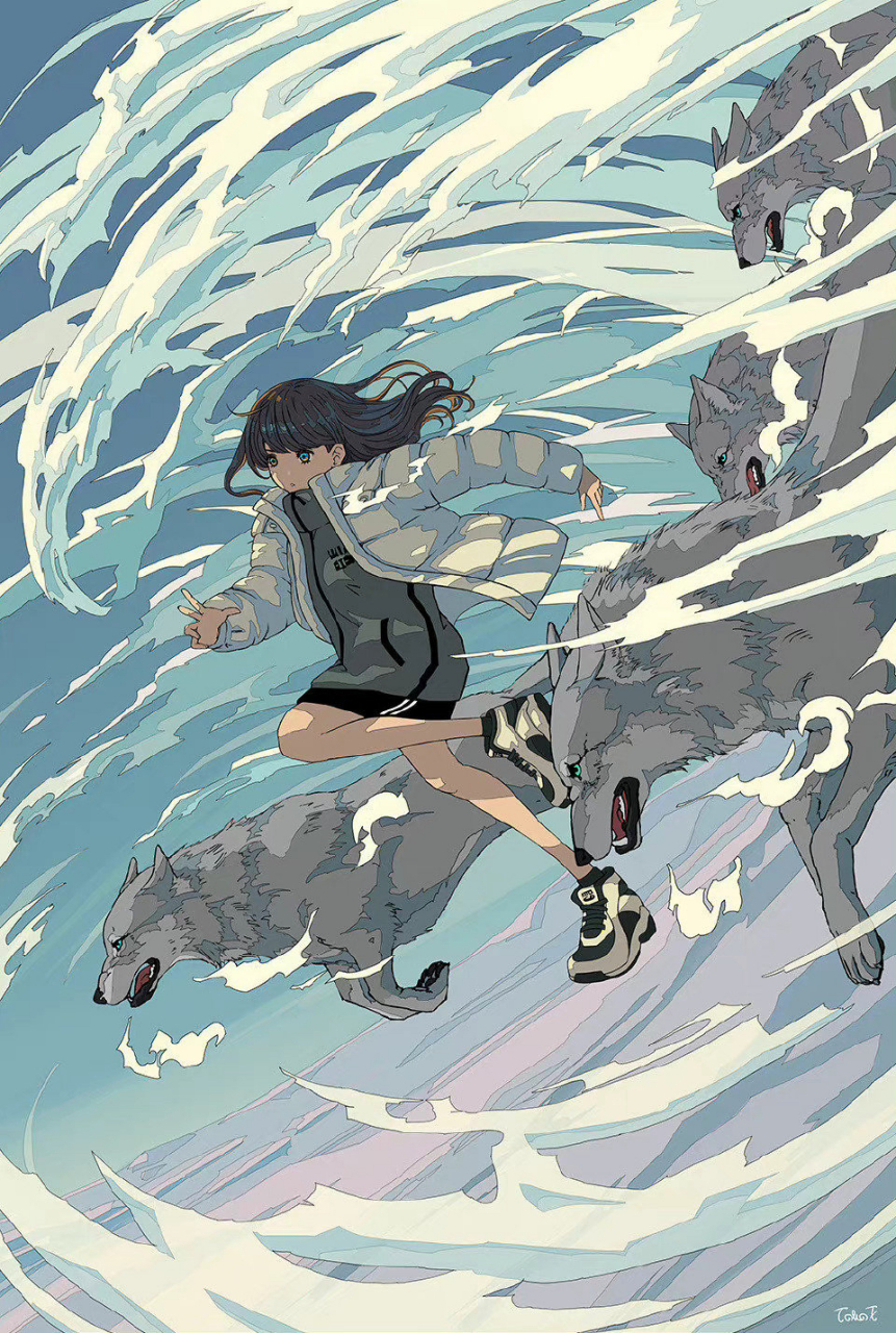 唯美荡漾的梦幻手稿 动漫插画参考 fluffy2038 #插画# #动漫插画