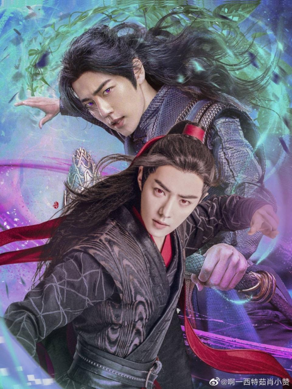 肖战# 左手蓝银草,右手昊天锤,看拥有双重魂环的唐三@x玖少年团肖战