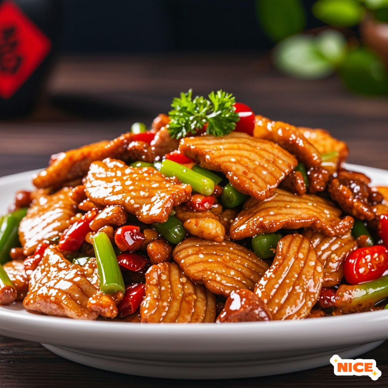 湖南长沙小炒肉  原料:五花肉300克(带皮),猪里脊肉200克,色拉油20克