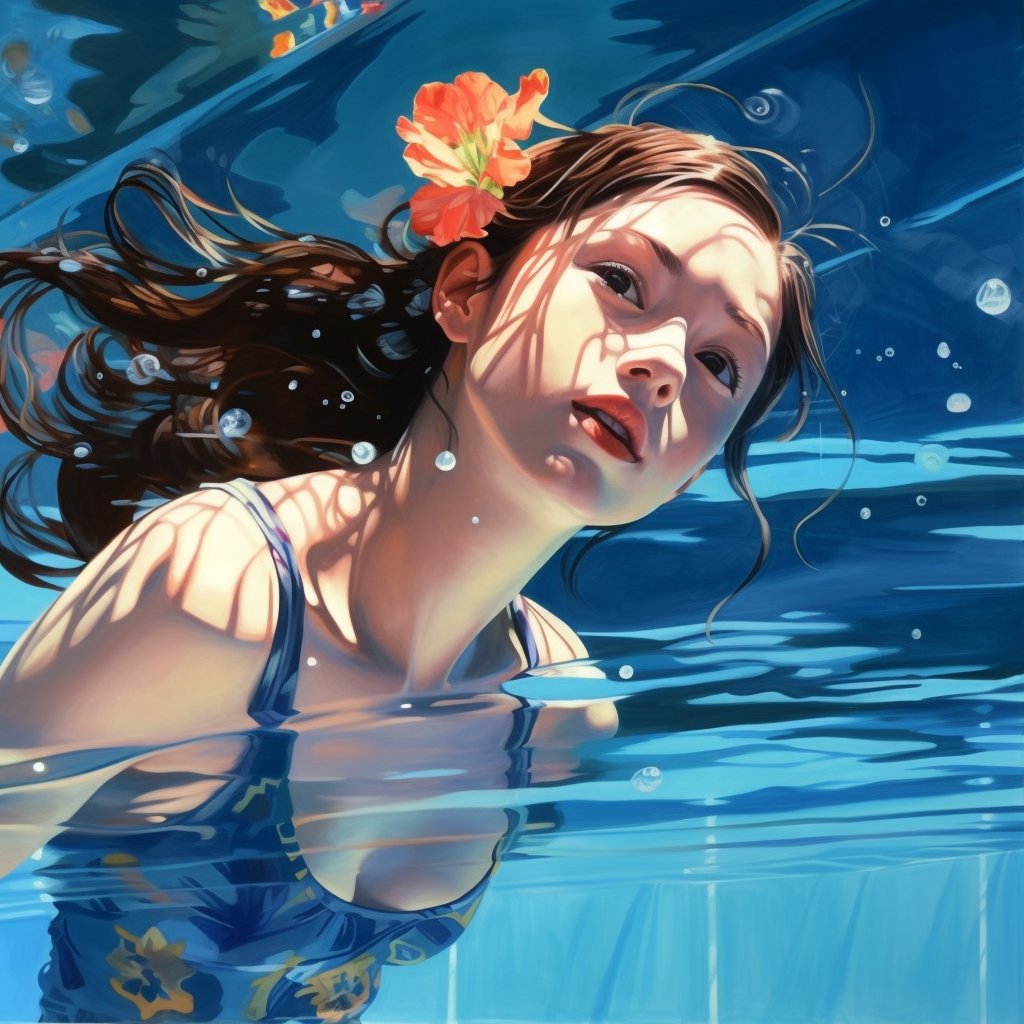 她们在水中的矫健身姿,不仅欣赏了美妙的运动艺术,也让人深刻体会坚持