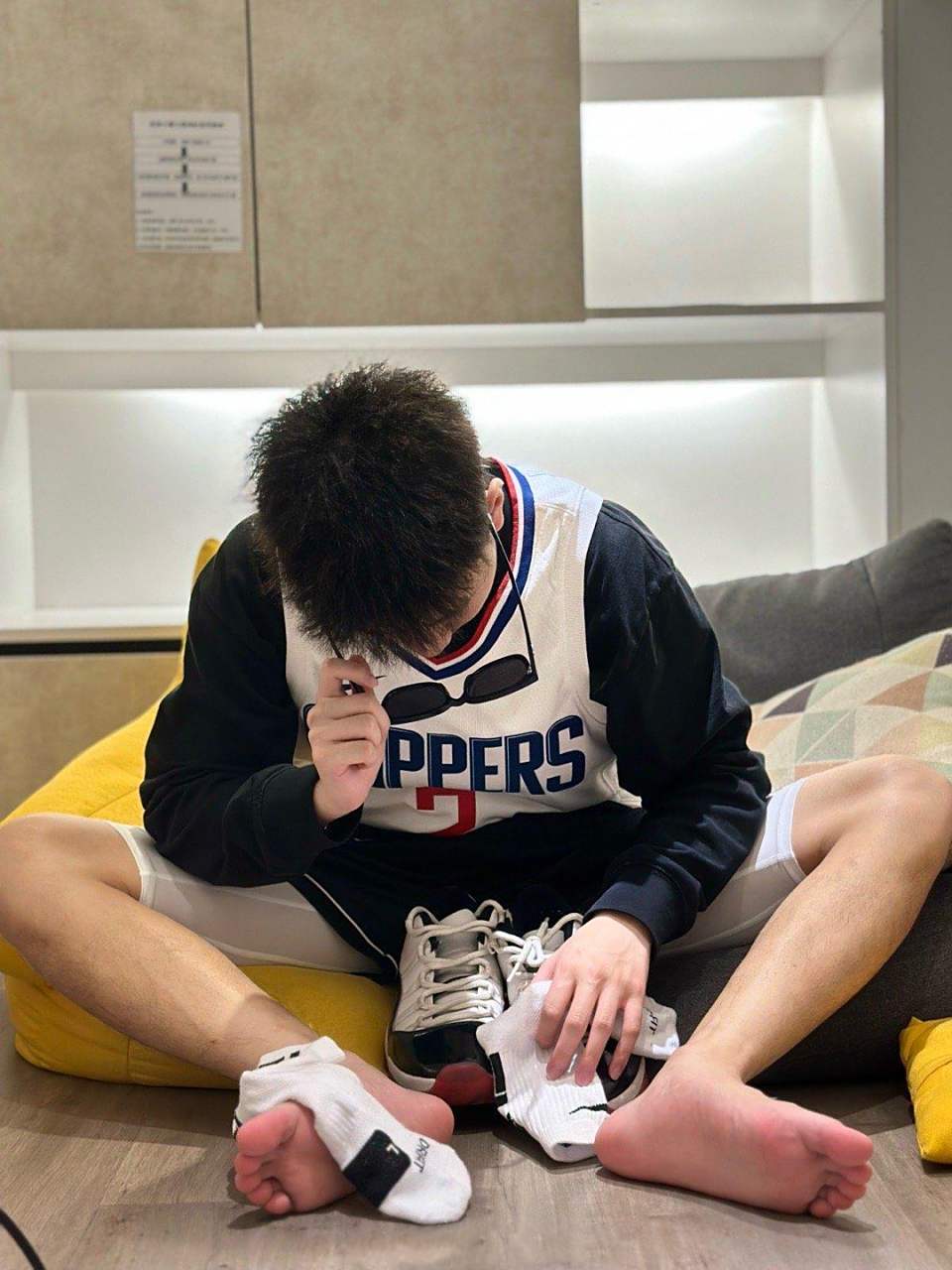 白袜帅哥#体育生# #白袜# #帅哥