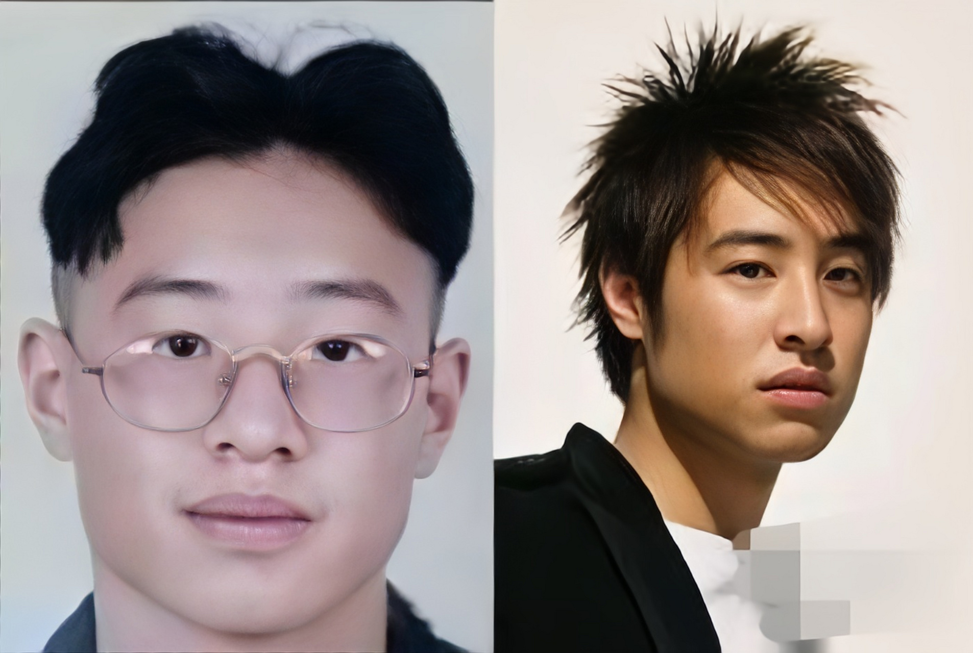 那些年明星的杀马特造型,你们觉得谁更特? 何润东的小卷发?