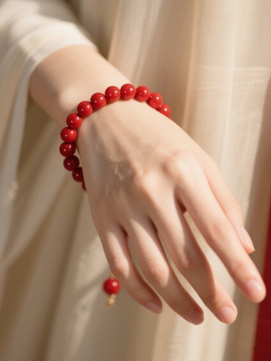 正确佩戴朱砂手串,给情绪装个"稳压器"《本草纲目》记载朱砂"镇心安神