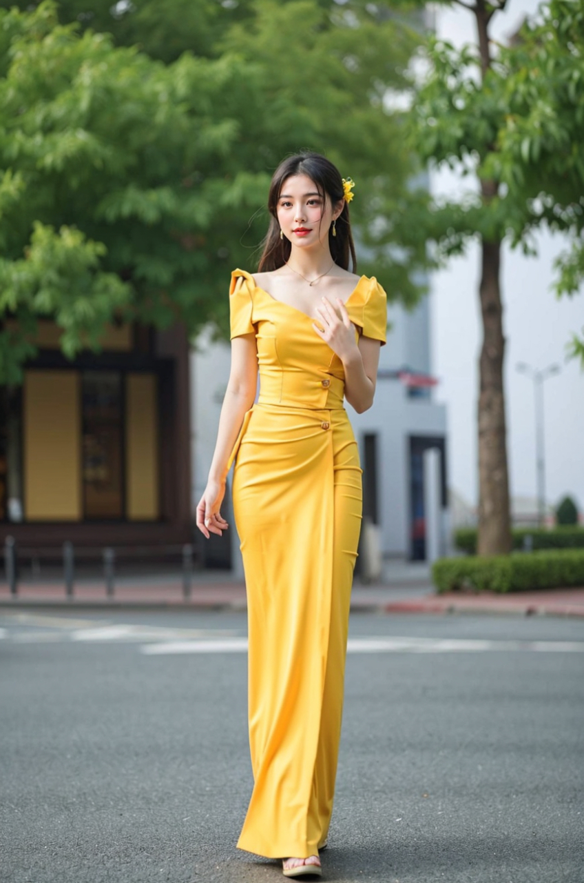 缅甸服饰搭配是一门充满魅力的艺术.