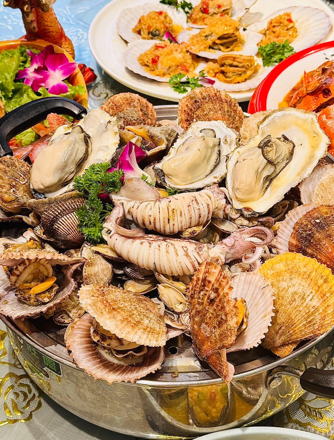 海鲜大餐,满屏都是我的size!