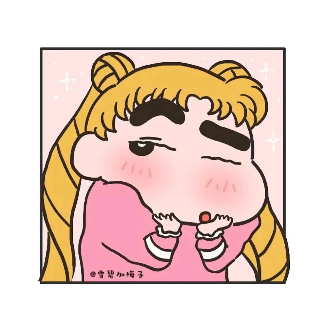 蜡笔小新的女装图片来了!