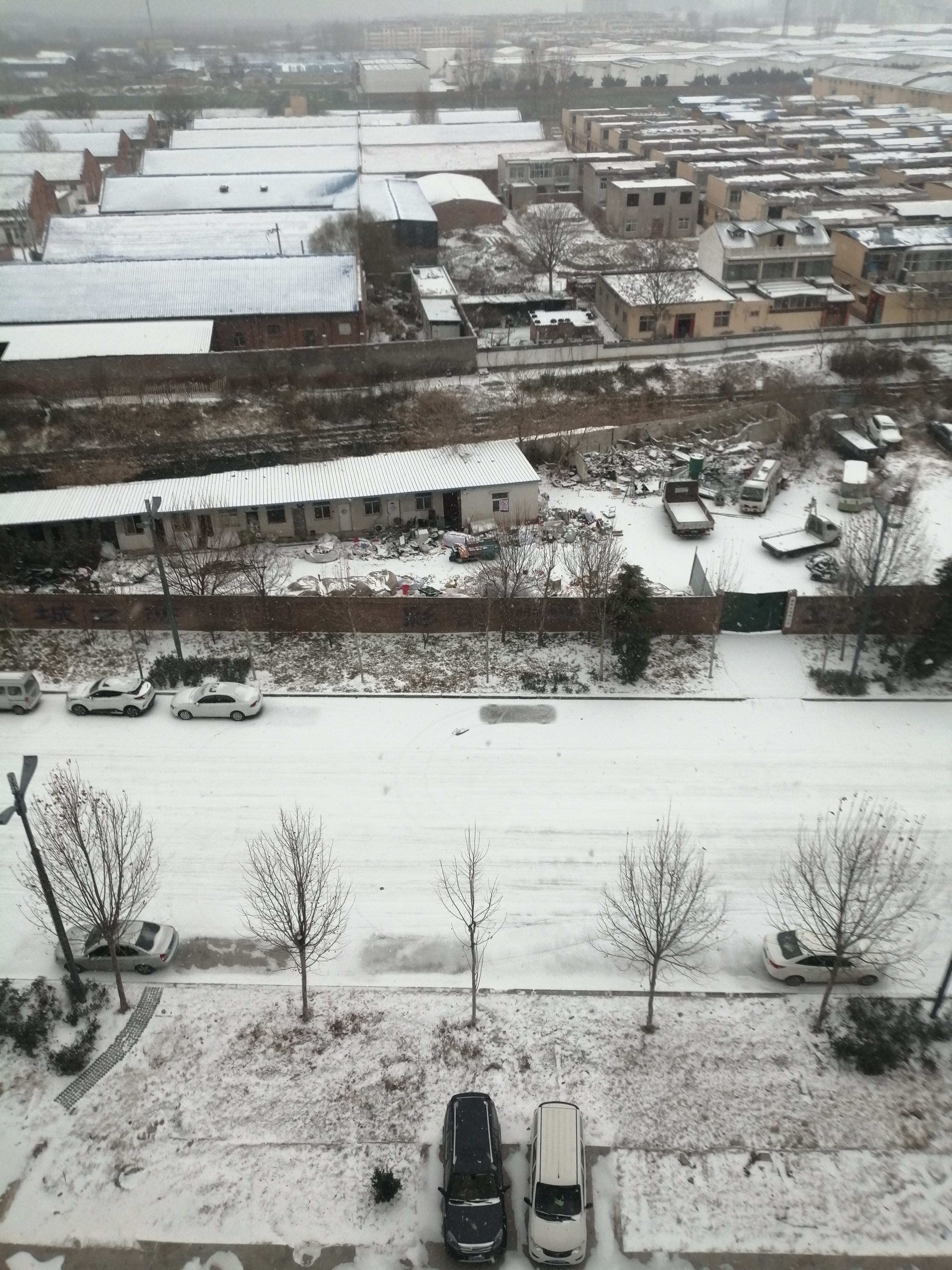 乡村小雪纷纷图片图片