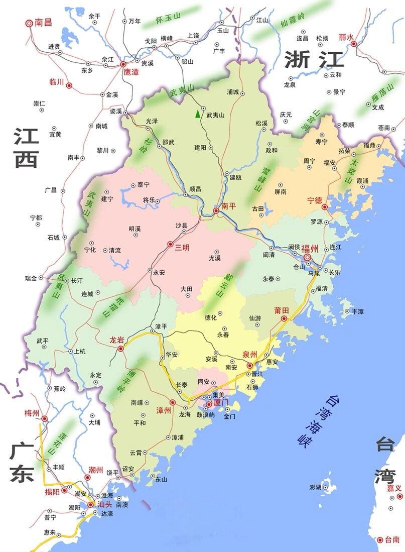 3万福建地形图福建省地形图福建地形图高清版大图福建省地图全图大图
