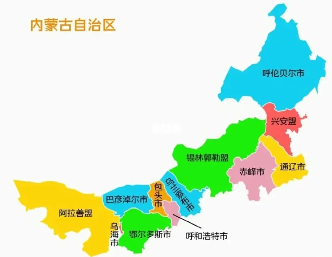 7,锡林郭勒盟—— 五线城内蒙地图高清版最新乌兰察布地图内蒙古