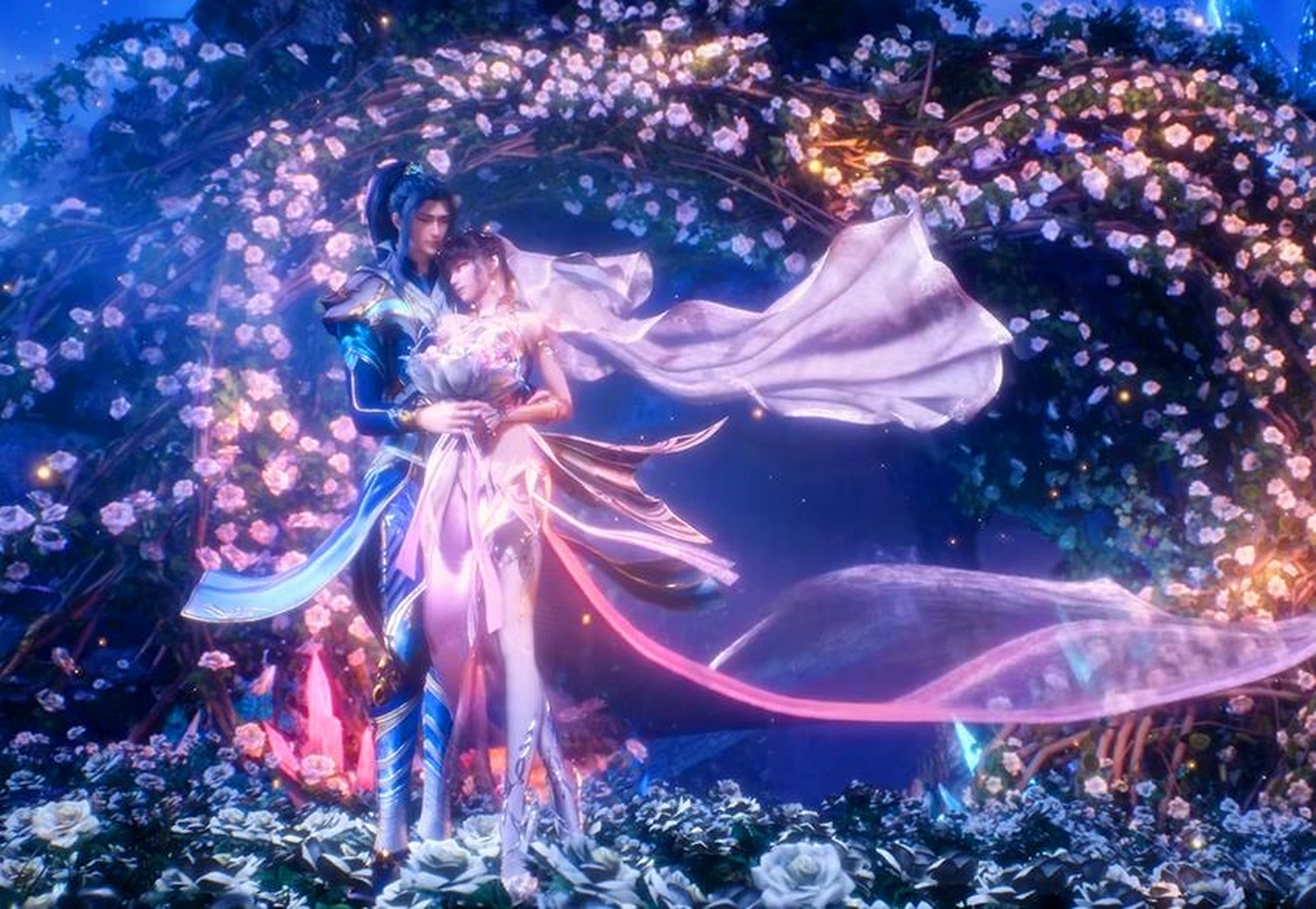 小舞姐与唐三结婚照# 小舞姐也太幸福了吧[鼓掌]