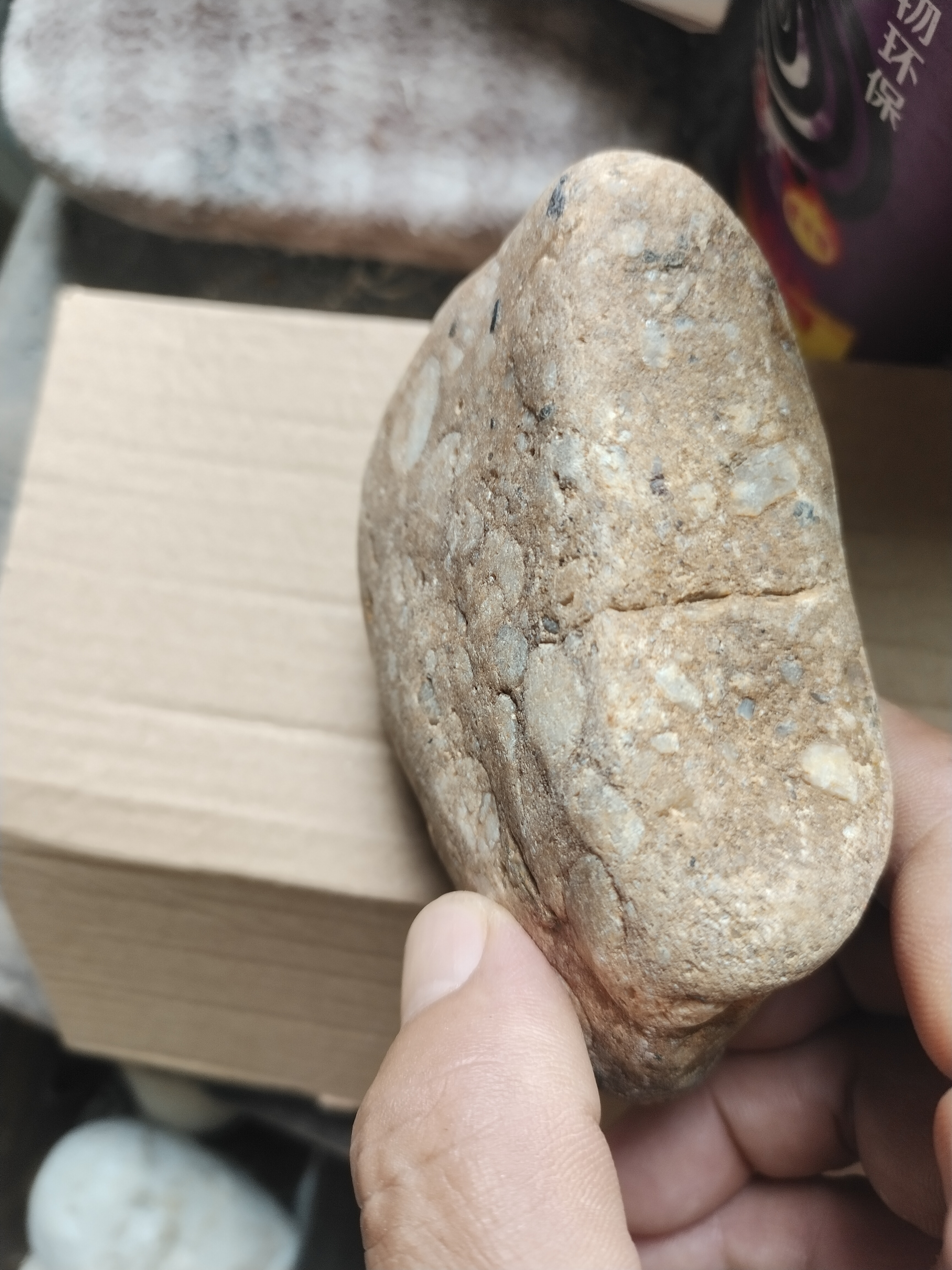 请有认识的老师指点一二,这是月球角砾岩吗?