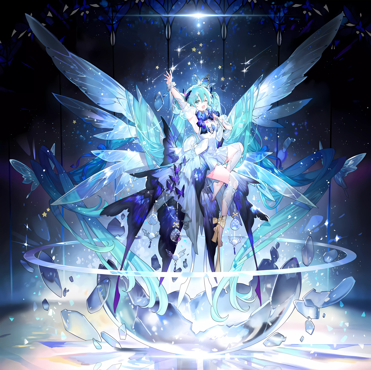 今天整点经典文学吧,世界第一的公主殿下.#二次元# #初音未来