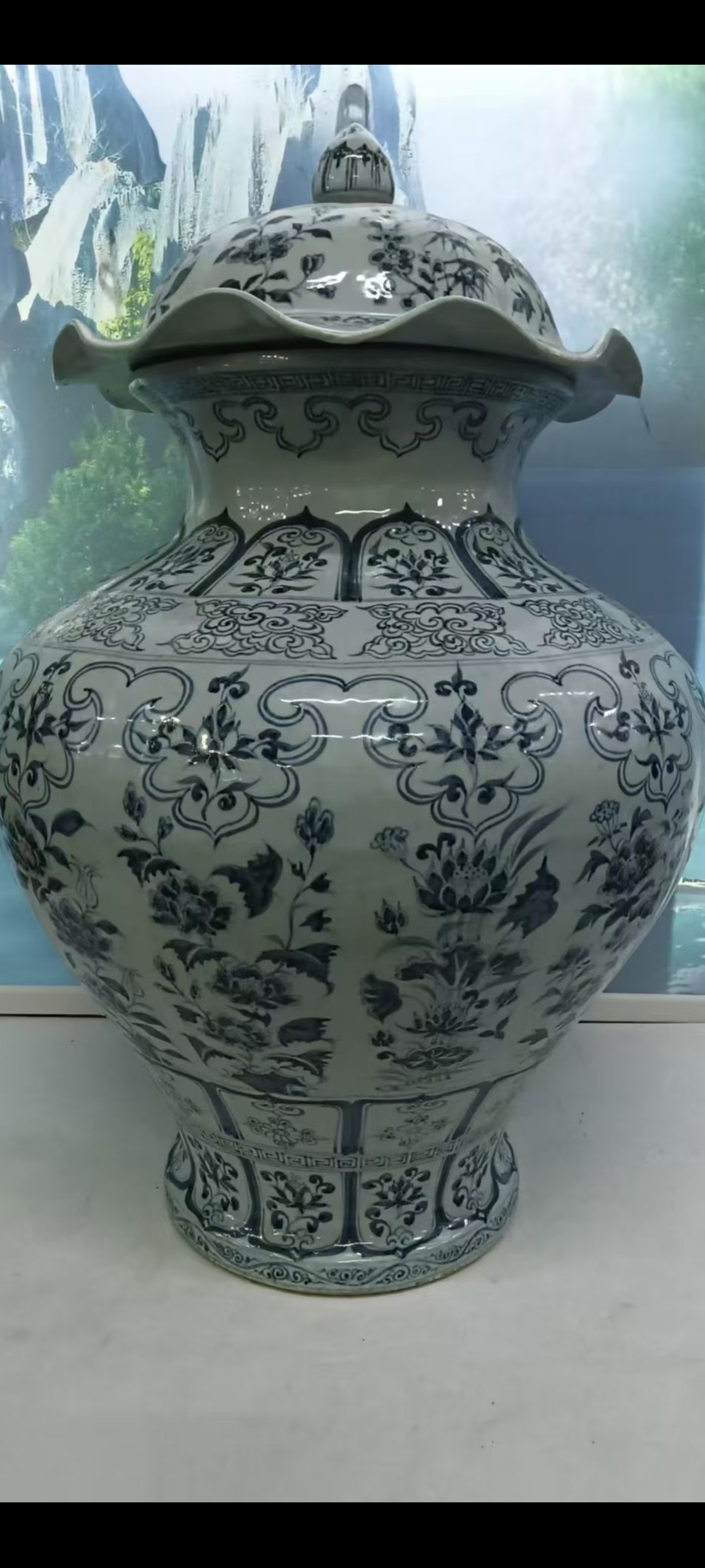 明洪武青花花卉纹盖罐:瓷艺瑰宝的收藏密码 一,历史渊源:洪武瓷器的