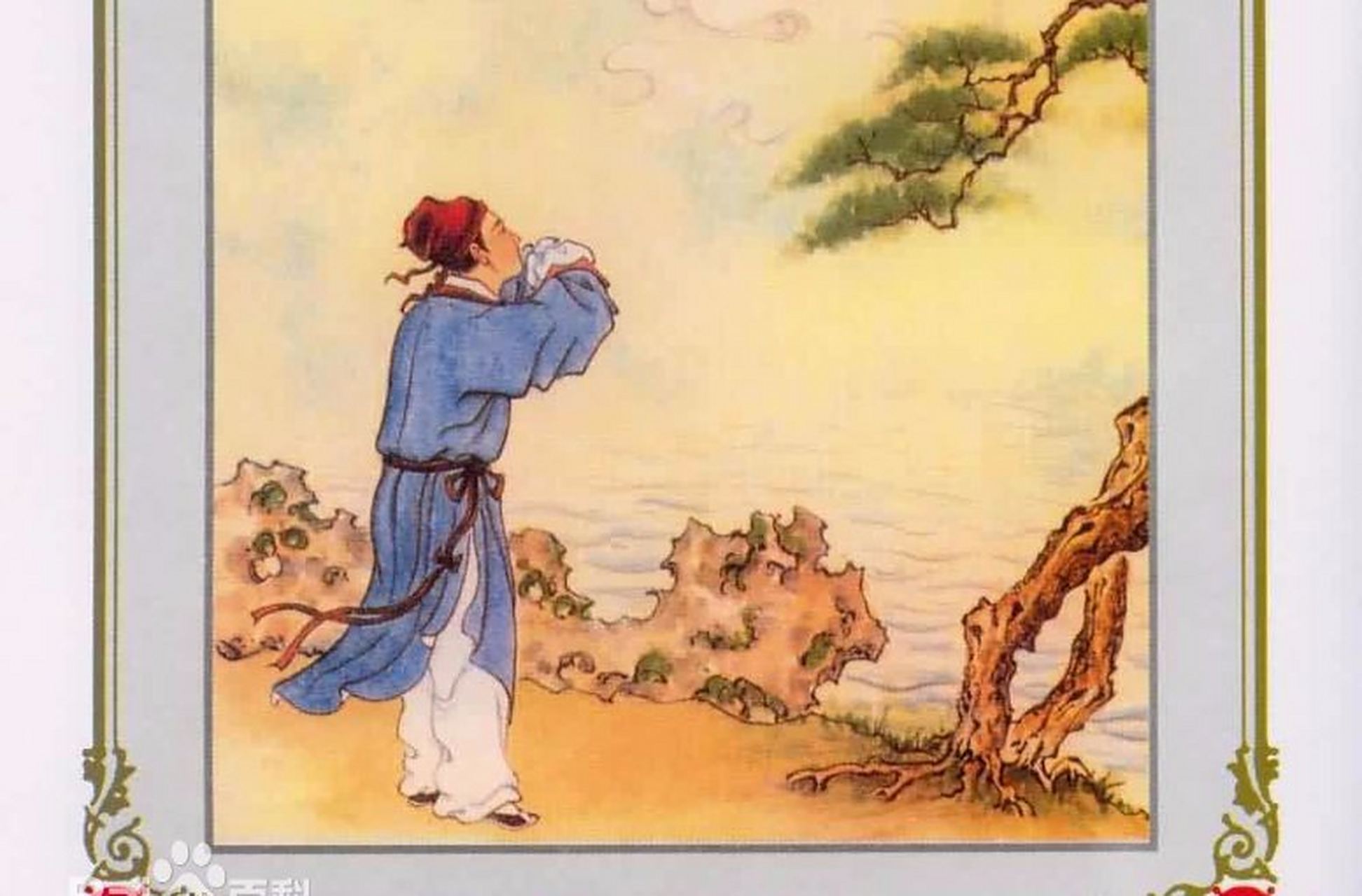 同城大v养成记# 我县千古名人之董永 二十四孝图里的董永是山东博兴