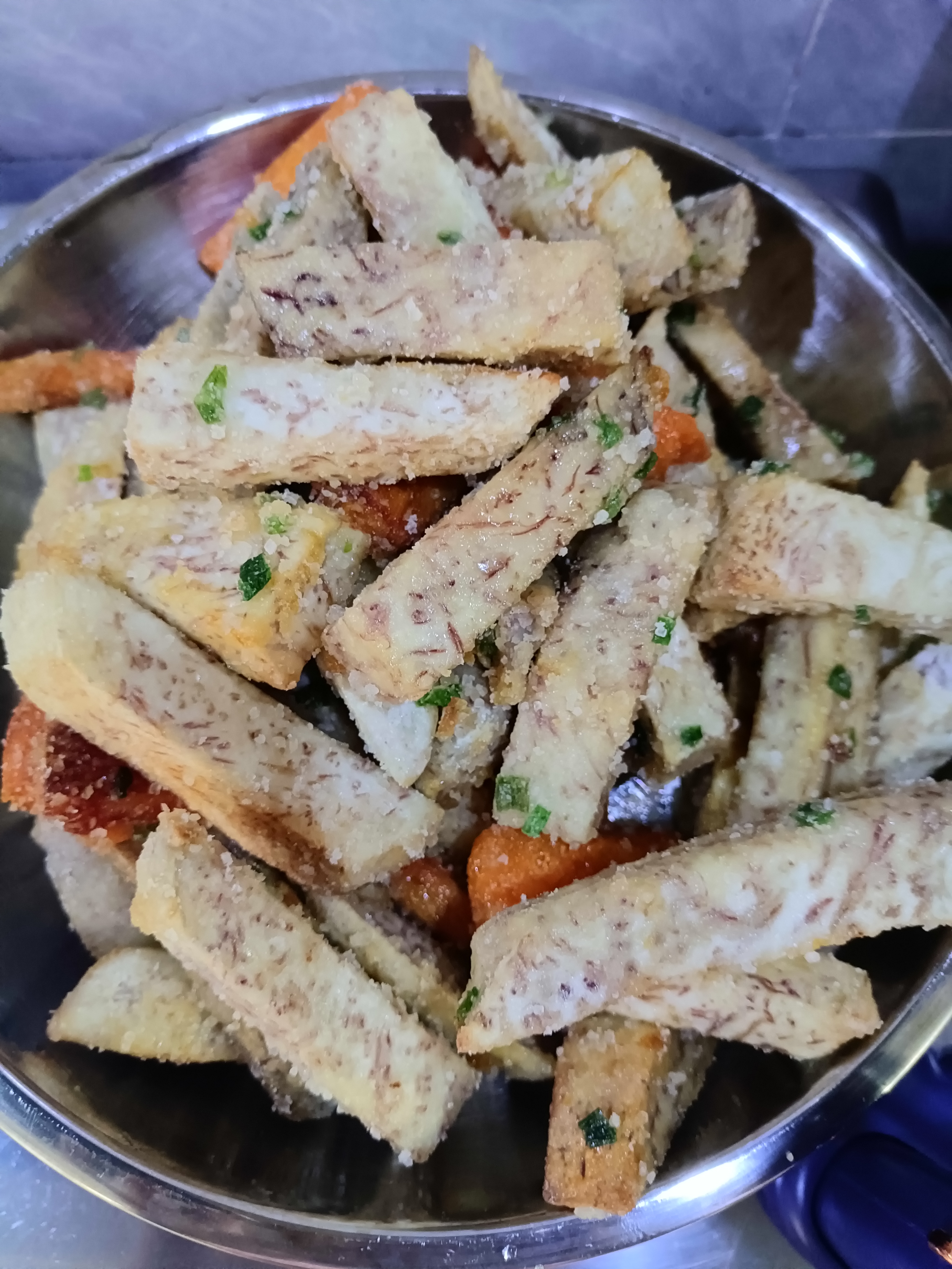 潮汕反沙芋头,红薯.