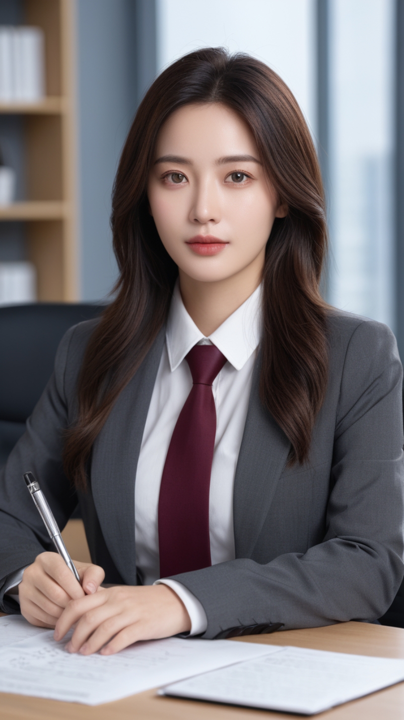 看这位职场女神如何演绎专业与自信996992  99眼前这位坐在