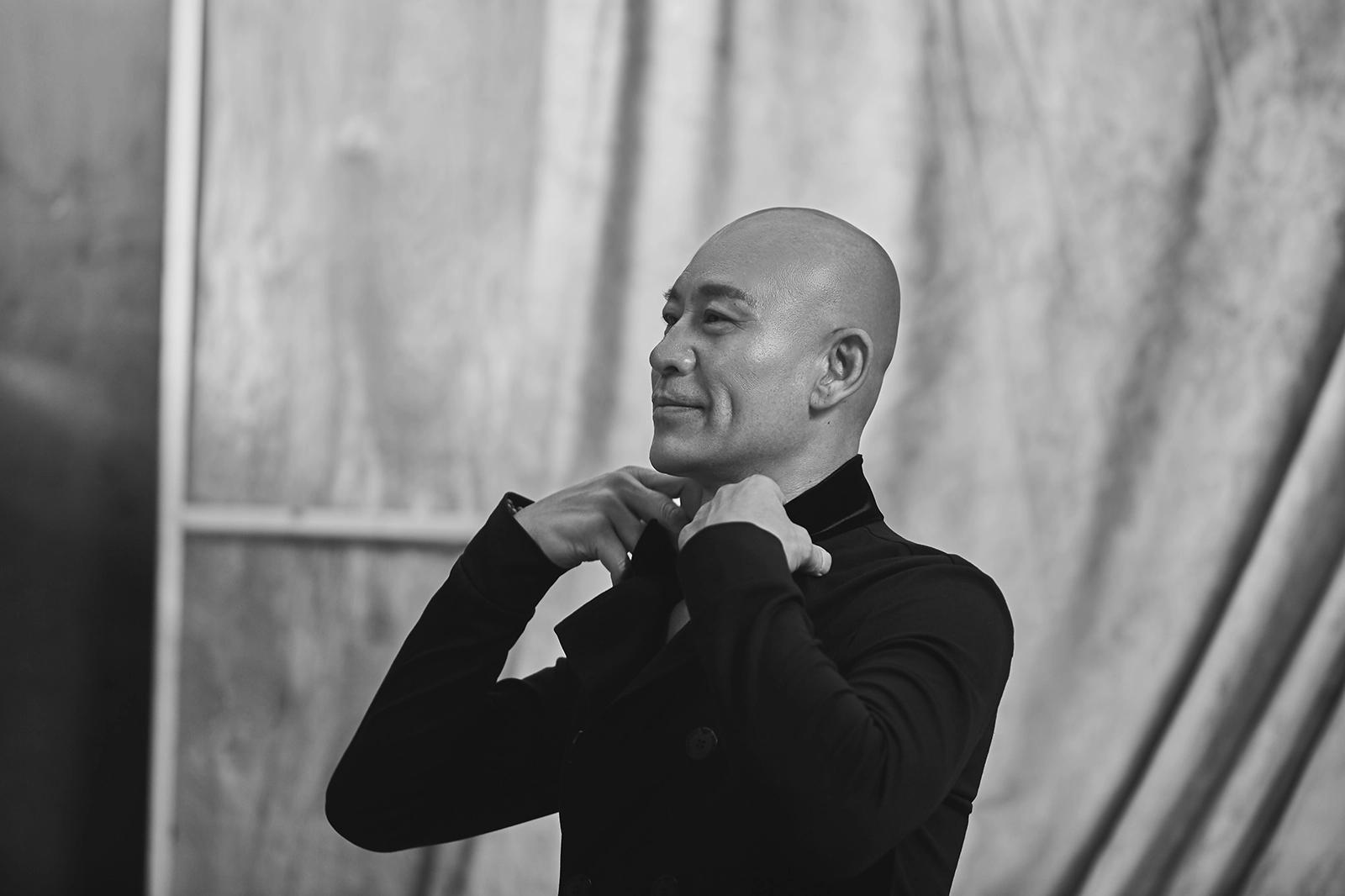 师小红黑白风格写真