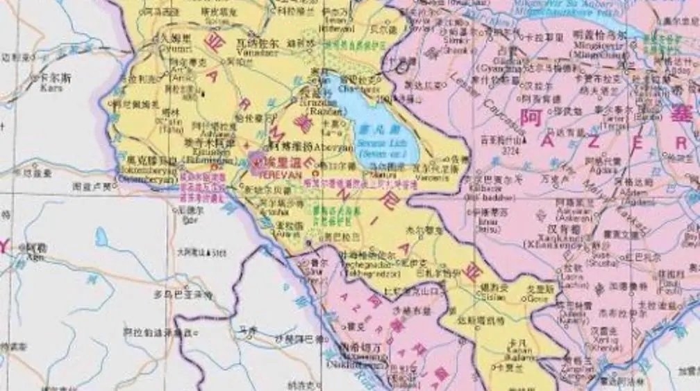 亚美尼亚与阿塞拜疆飞地纳希切万