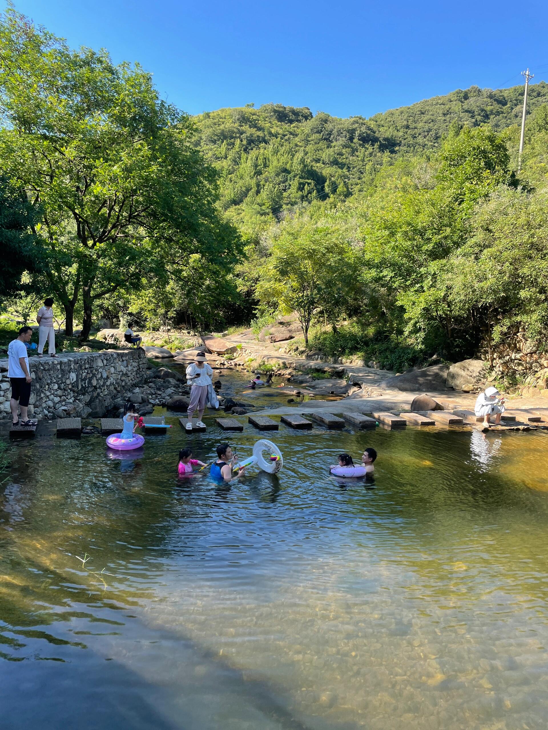 武汉黄陂香溪谷,夏日溯溪亲子游必去