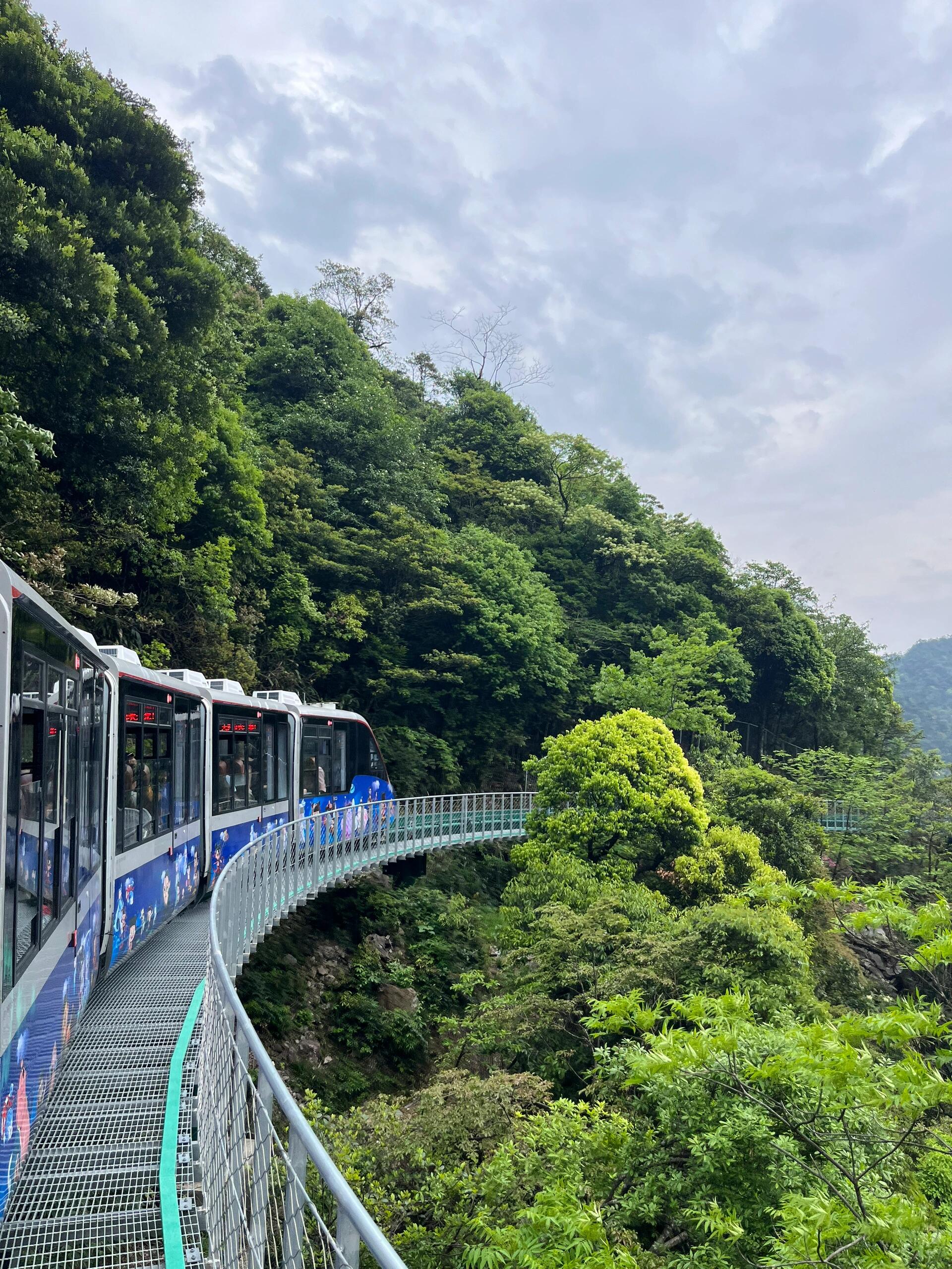 百家文旅接力赛#五一我去了江西的大觉山,体验了一把"无痛爬山",简直