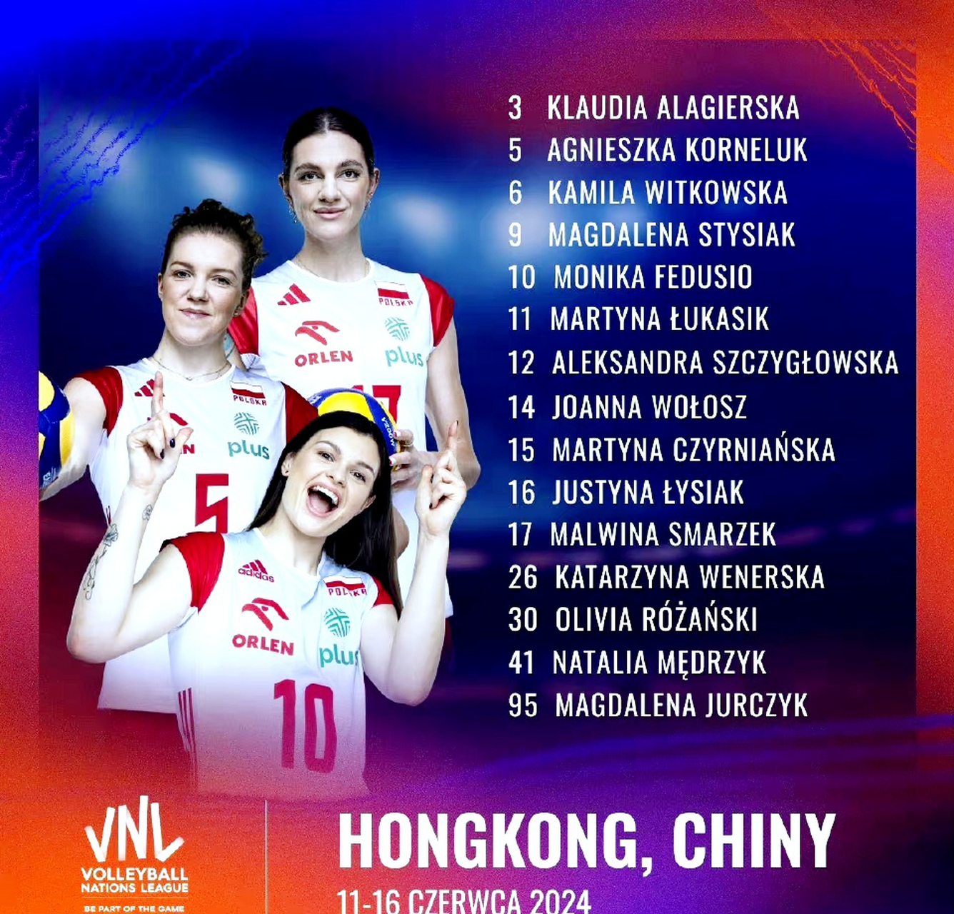 动态连更挑战#波兰女排的第三周名单终于出炉了,一看这阵容,就是匙排