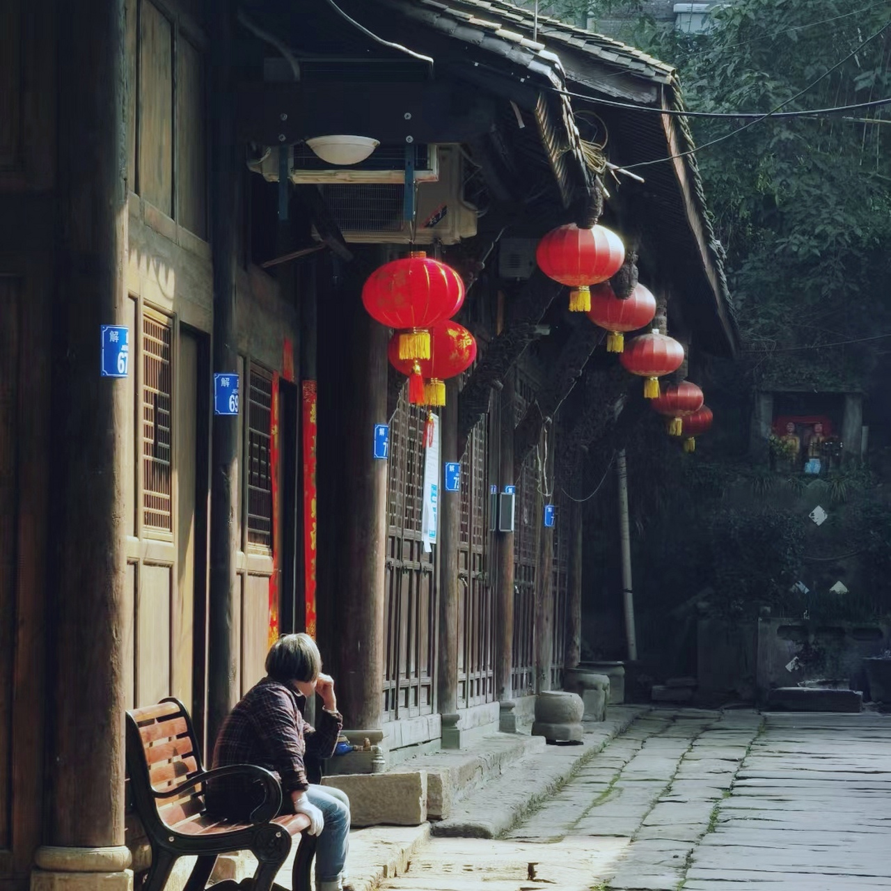 重庆四季好风光#重庆蔺市古镇确实是一座历史悠久,文化底蕴深厚的